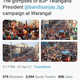 A tweet showing BJP Telangana's rally